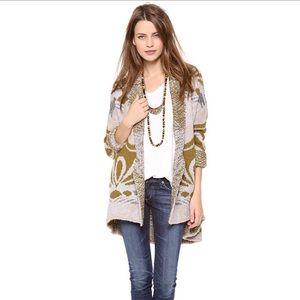 Free People | Rare Winters Day Oversized Cardigan Slight wear/dry cleaned